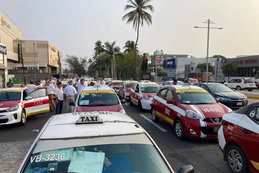 Imagen Caravana de taxistas por Día del Trabajo, esta es la ruta