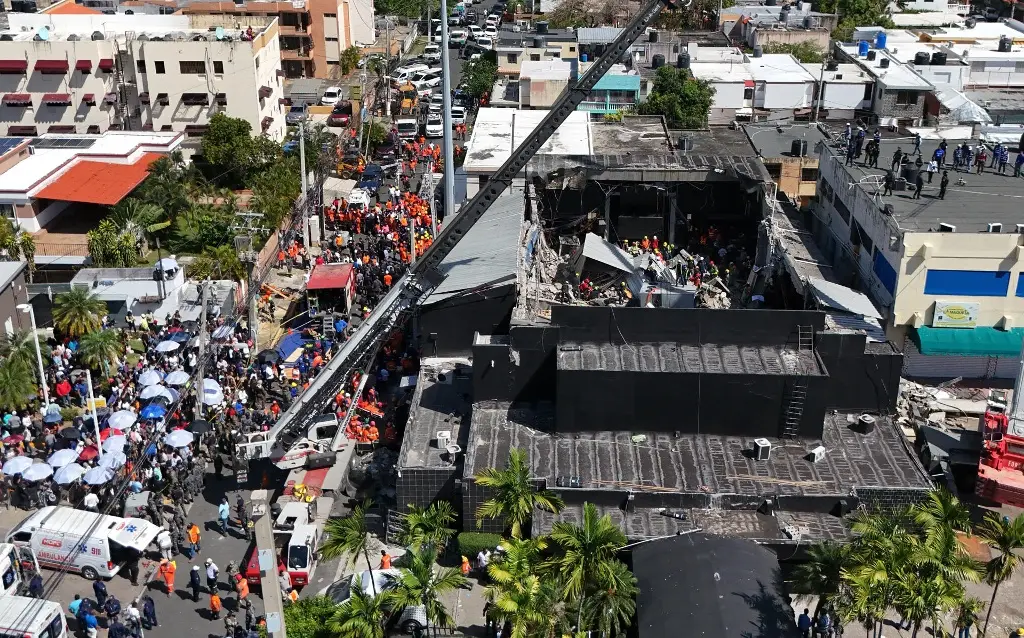 Imagen Suman 233 los muertos por el derrumbe de la discoteca en Santo Domingo