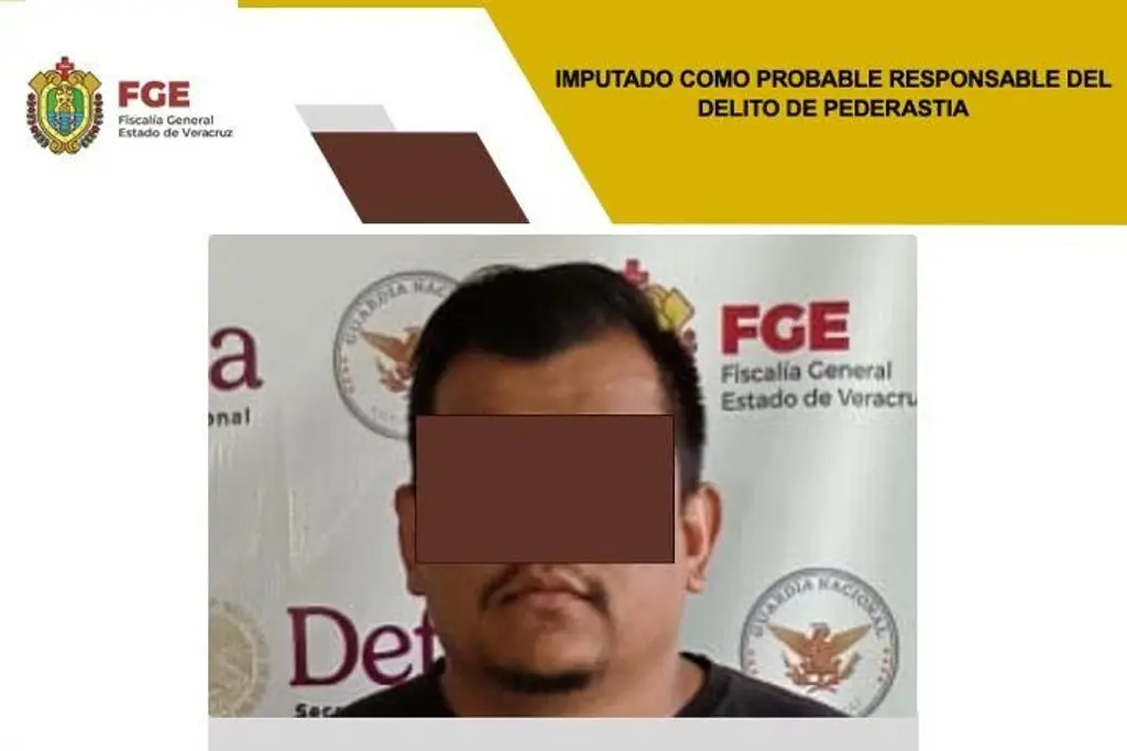 Imagen Le dictan prisión preventiva como probable responsable del delito de pederastia 