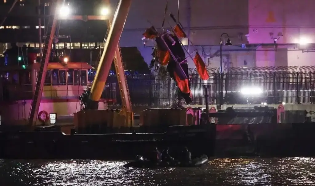 Imagen Helicóptero estrellado con españoles en Nueva York no tenía registros de video ni de audio