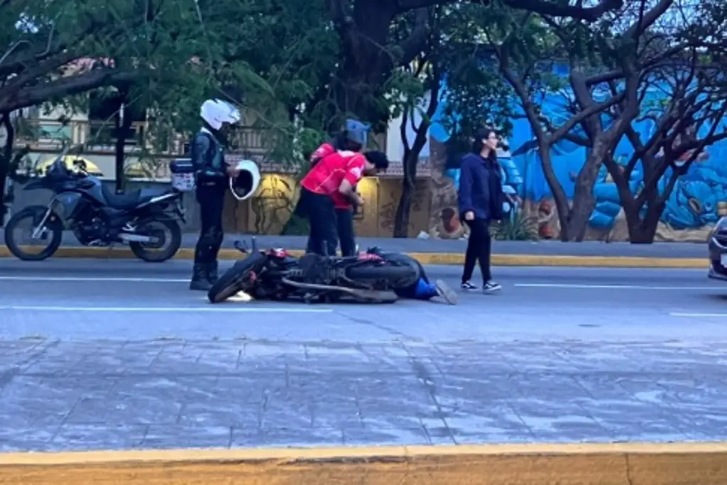 Imagen Arrollan a padre e hija que iban en motocicleta afuera del Reino Mágico, en Veracruz 