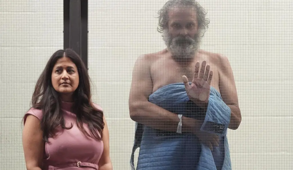 Imagen Estrella auto contra entrada de la mansión de Jennifer Aniston (+Video)