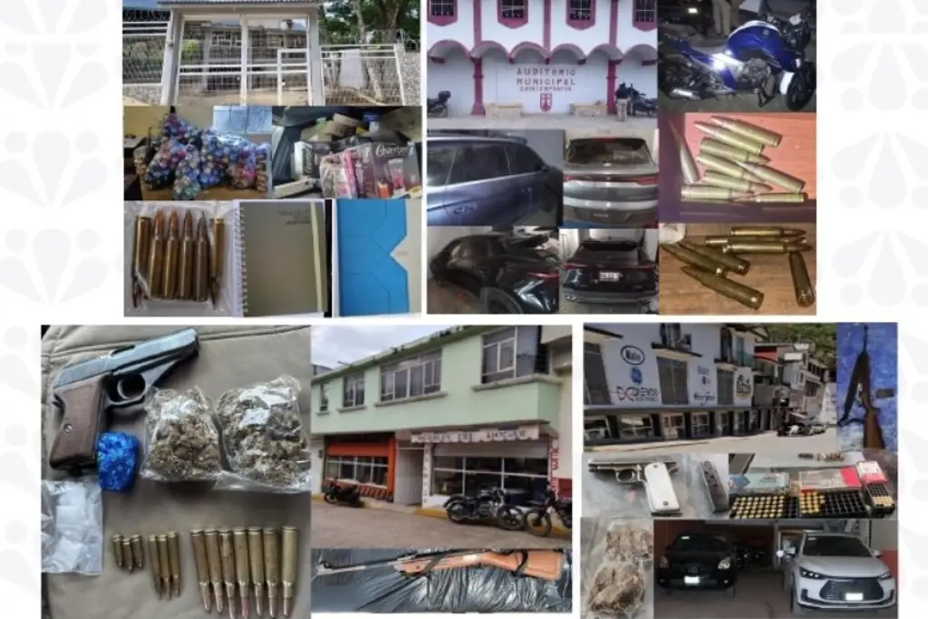 Imagen Hallan drogas y armas en inmuebles del alcalde morenista de Cuautempan, Puebla (+Video)