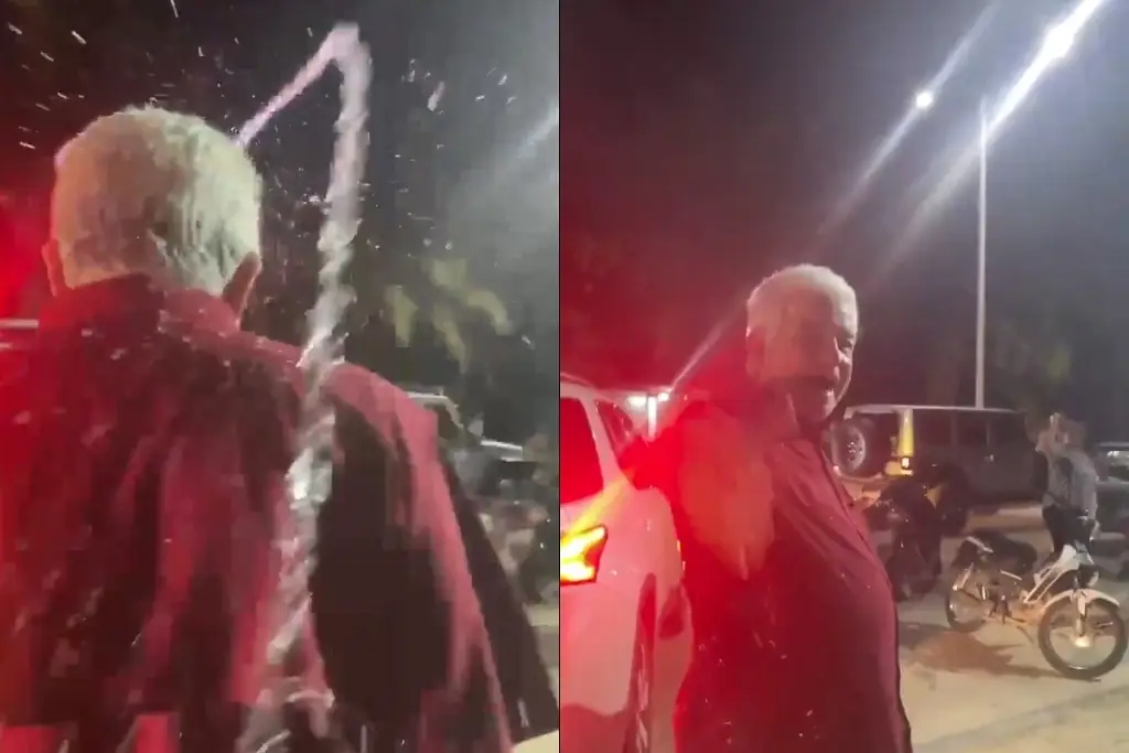 Imagen Abuchean, lanzan agua y corren al hermano de AMLO en Balancán, Tabasco (+Video)
