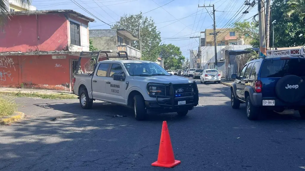 Imagen Se registra balacera en avenida Vía Muerta de Boca del Río 