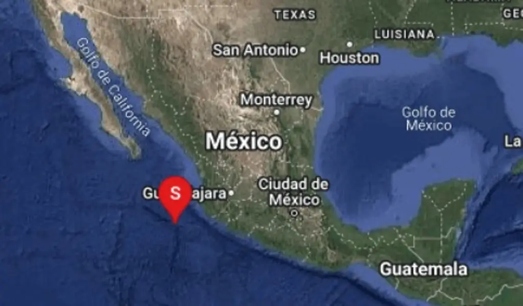 Imagen Sismo de magnitud 5.8 sacude Cihuatlán, Jalisco