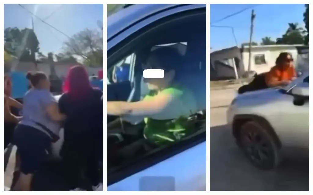 Imagen Maestra se lleva a madre en el cofre de su auto en primaria de Veracruz (+Video)