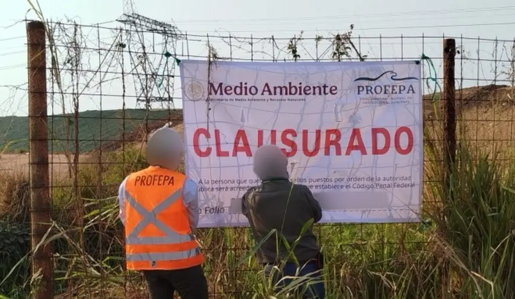 Imagen Profepa clausura parcialmente el relleno sanitario Las Matas, al sur de Veracruz 
