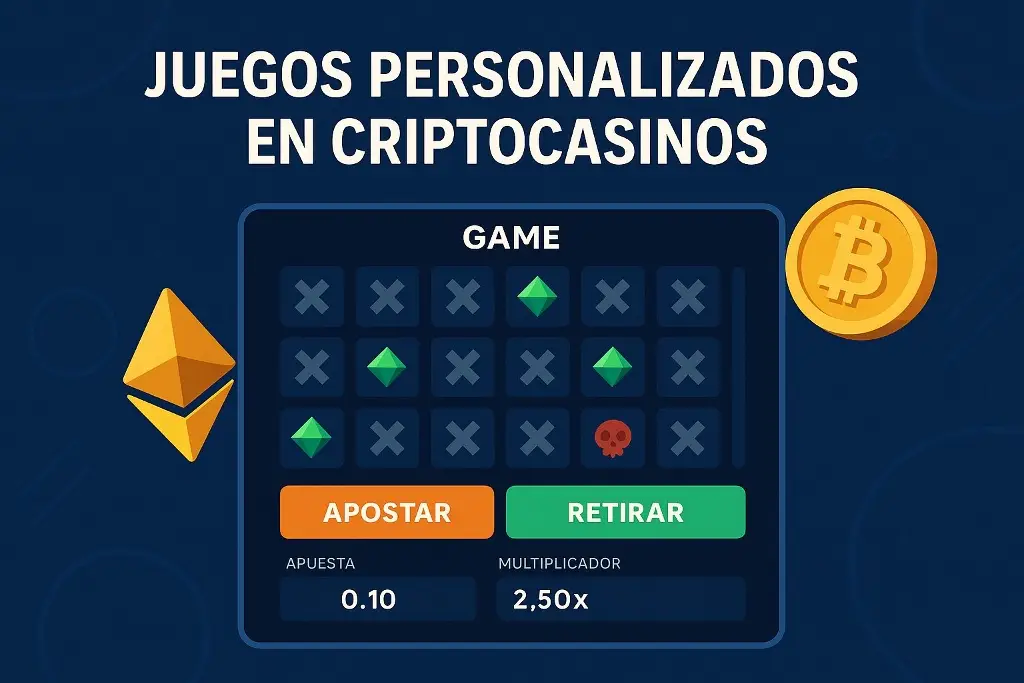 Imagen Cómo los criptocasinos desarrollan sus propios juegos