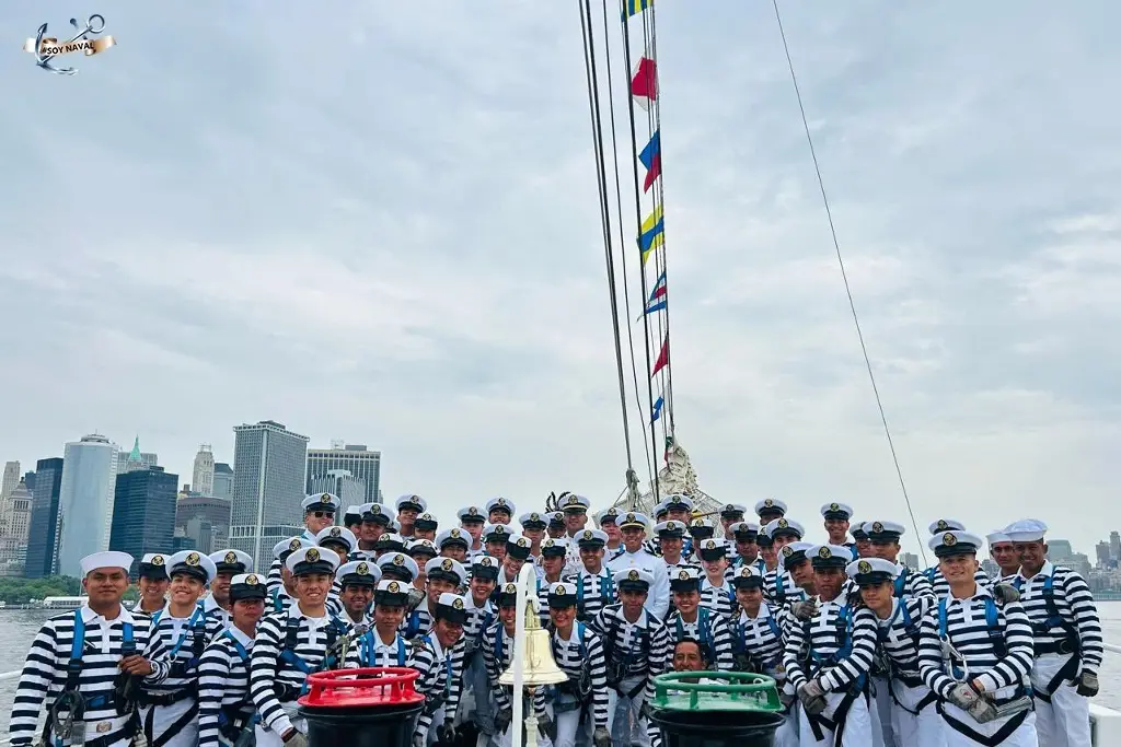 Imagen Buque escuela Cuahutémoc de visita en Nueva York