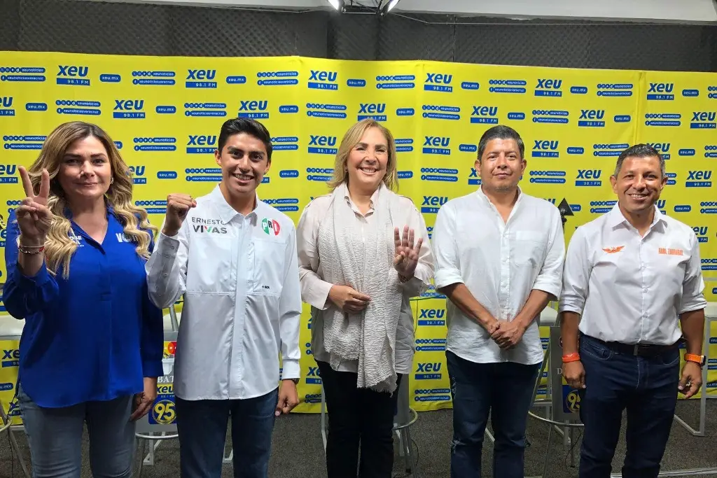 Imagen Inicia debate de XEU con candidatos a la alcaldía de Boca del Río; síguelo aquí