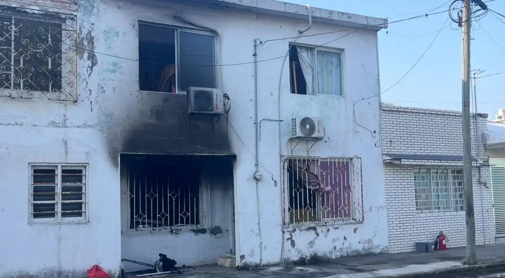 Imagen Incendio en una vivienda del centro de Veracruz 