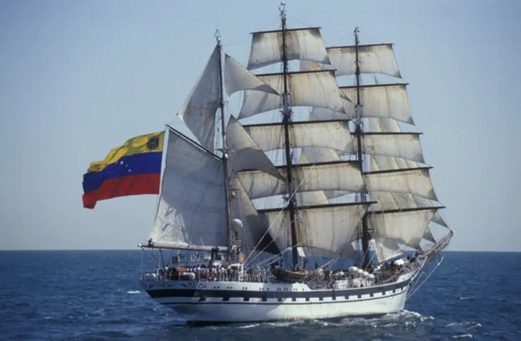 Imagen Armada venezolana también se solidariza con México por accidente de buque Cuauhtémoc