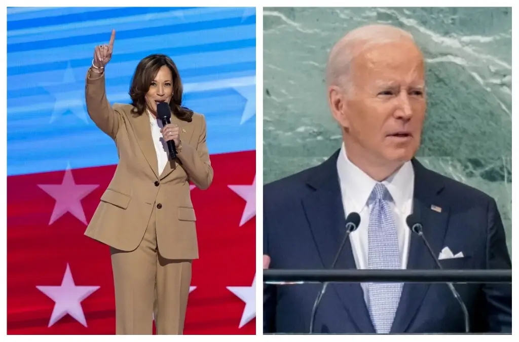 Imagen Kamala Harris, convencida que Biden afrontará el cáncer con 'fuerza y resiliencia'