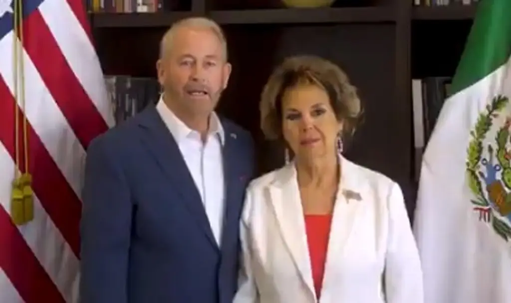 Imagen Ron Johnson asegura habrá buena relación de EU y México; 'estoy para trabajar con Sheinbaum', dice