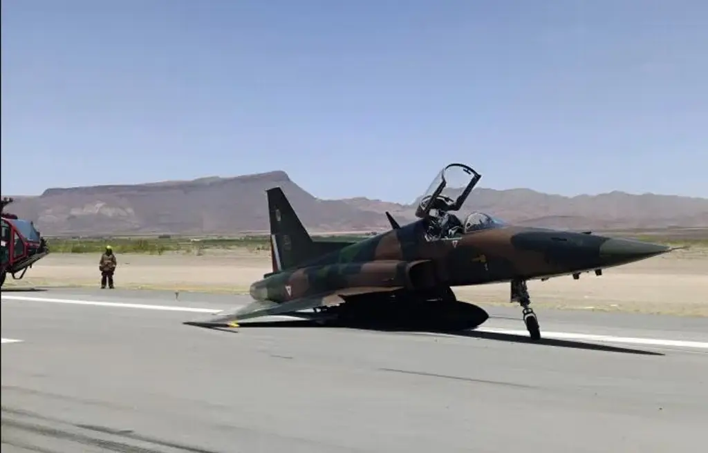 Imagen Avión supersónico de la Fuerza Aérea sufre accidente en Chihuahua