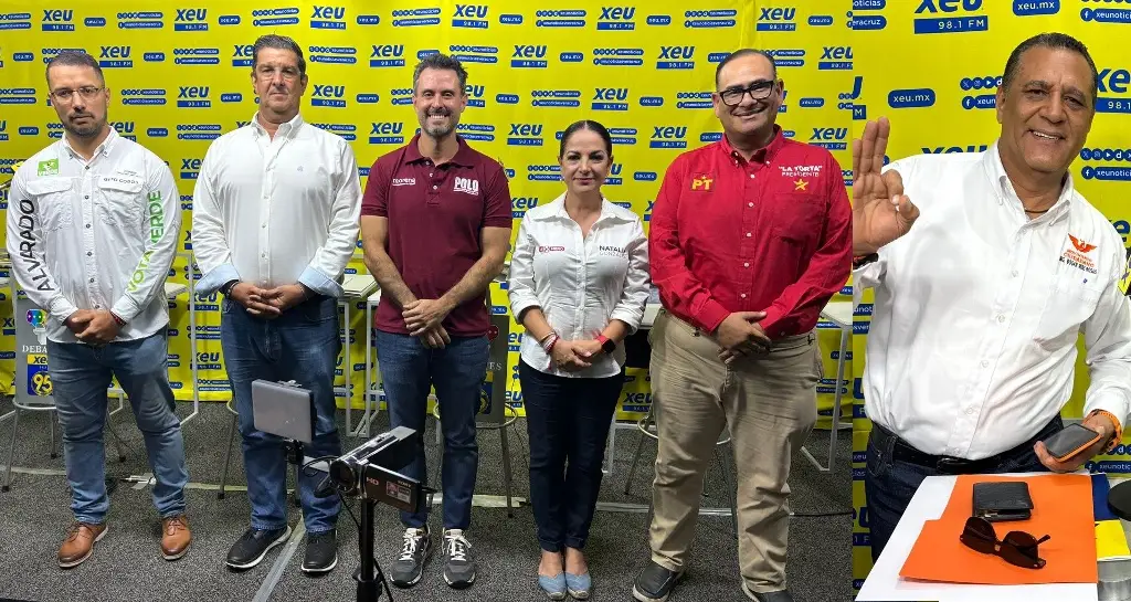 Imagen Inicia el debate de XEU con candidatos a la alcaldía de Alvarado; síguelo aquí 