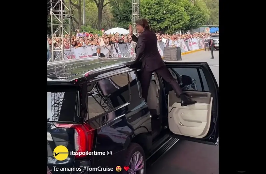 Imagen Tom Cruise da en México el último salto de ‘Misión Imposible: Sentencia Final' (+Video)