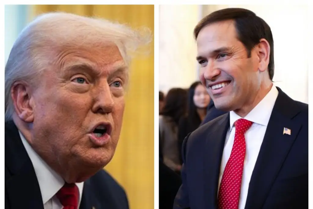 Imagen Trump y Rubio condenan asesinato de dos empleados de la Embajada de Israel en Washington