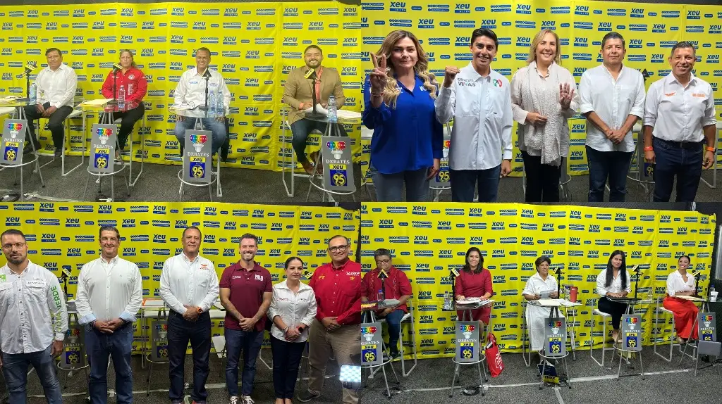 Imagen ¡Misión cumplida! XEU realiza debates entre candidatos a alcaldías de Veracruz, Boca del Río, Medellín y Alvarado