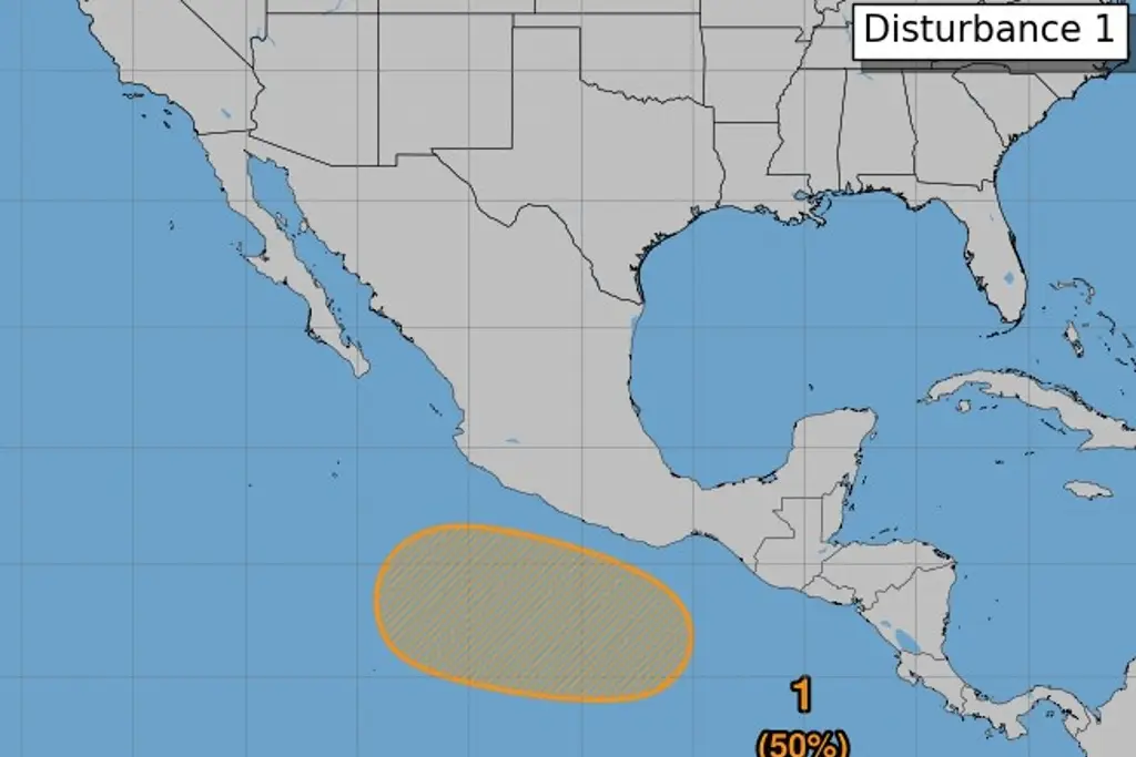 Imagen NOAA eleva a 50% la probabilidad de posible ciclón