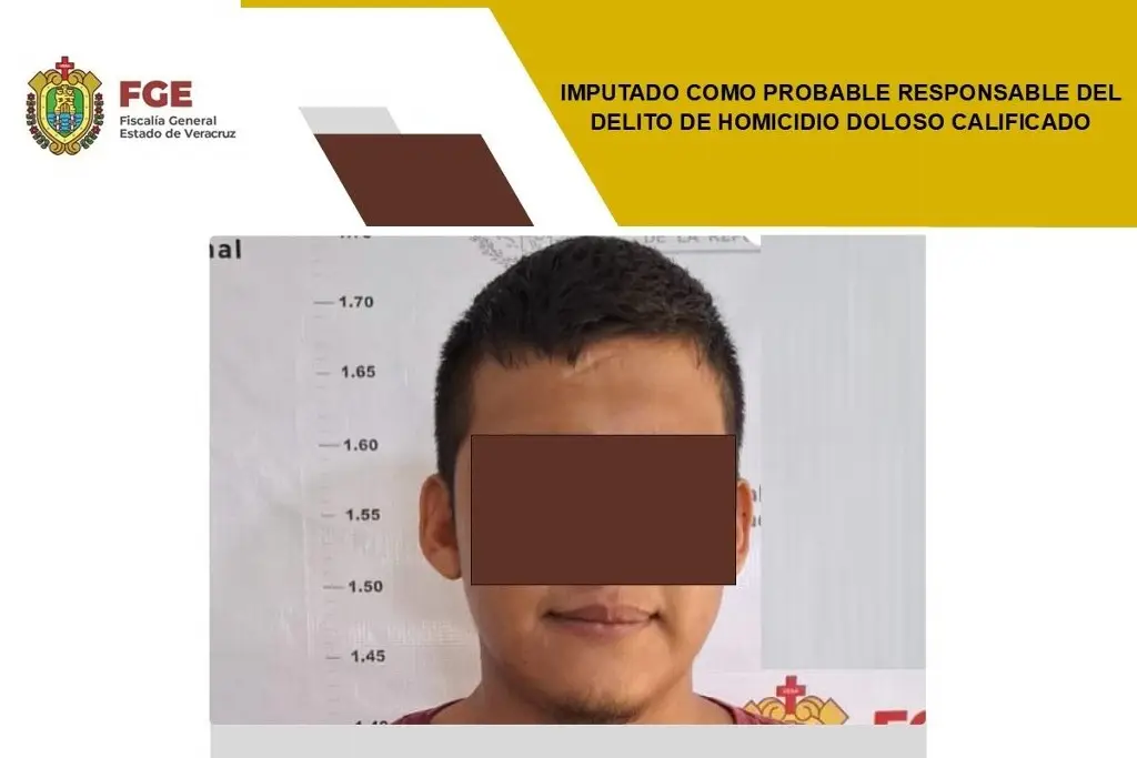 Imagen Lo imputan por presunto homicidio doloso calificado al norte de Veracruz 