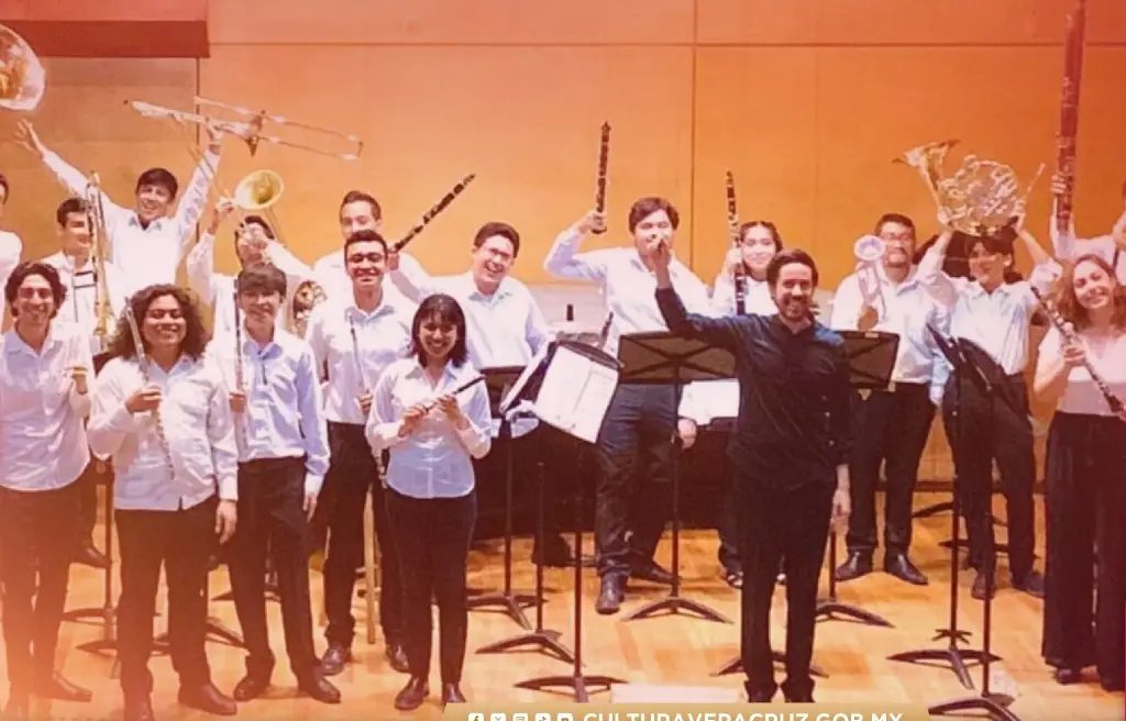Imagen Hoy concierto inaugural de la banda sinfónica de Xalapa