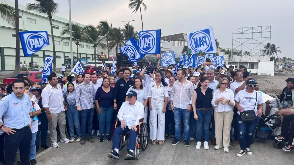 Imagen Así se llevó a cabo el cierre de campaña de Indira Rosales en Veracruz; estuvo Xóchitl Gálvez