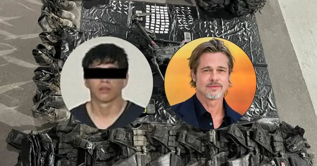 Imagen Detienen con armas y drones al 'Brad Pitt' en Monterrey