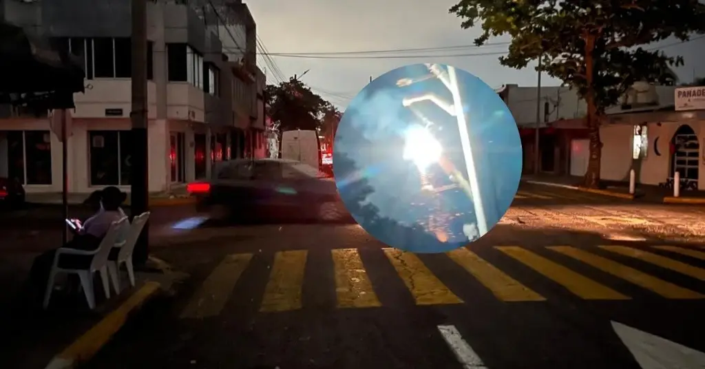 Imagen ¿Por qué se fue la luz en Veracruz y Boca del Río? Apagón continúa en varias colonias