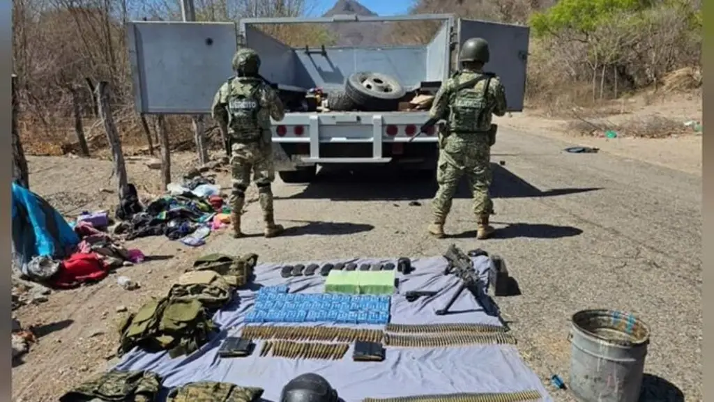 Imagen Deja 3 militares lesionados ataque a convoy en Tepuche, en el norte de Culiacán
