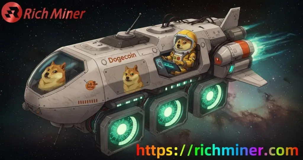 RichMine 2025: Inicio sin hardware para la minería en la nube de Dogecoin | Ingresos dinámicos hasta 5 veces superiores a la minería de Litecoin