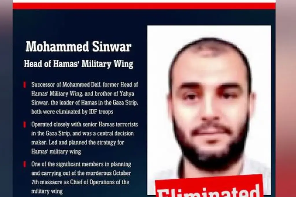 Imagen Ejército israelí confirma muerte de presunto nuevo líder militar de Hamás