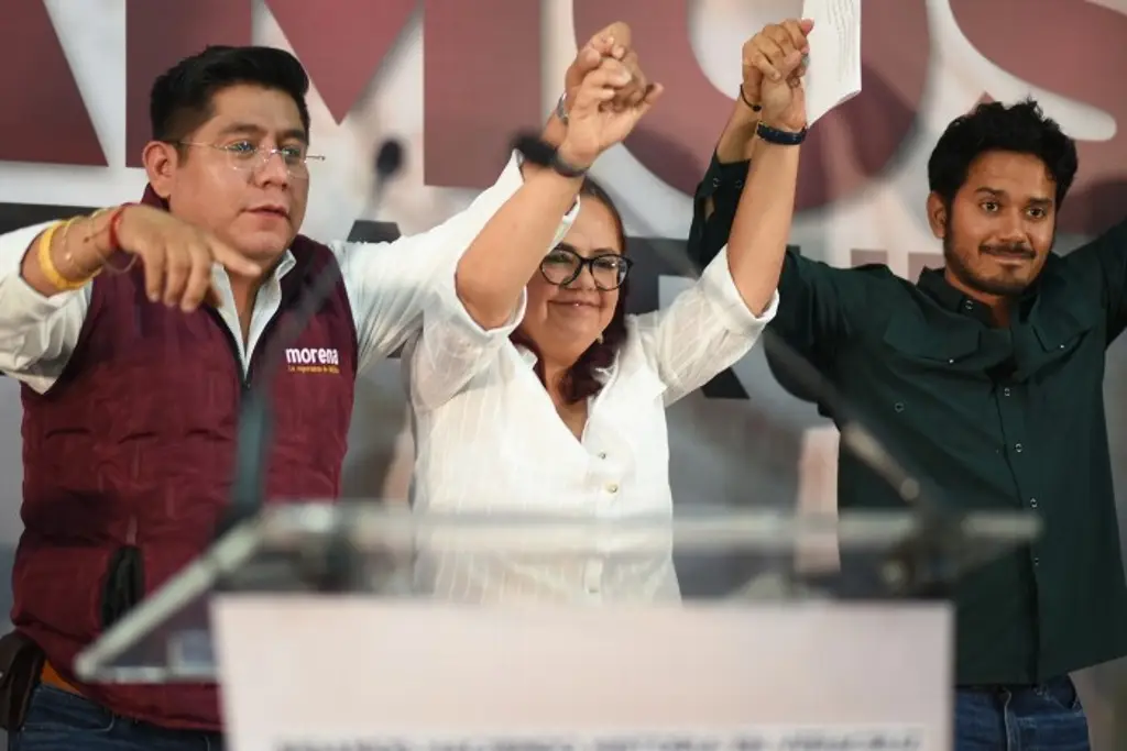 Imagen Daniela Griego, candidata de Morena, se declara ganadora a la alcaldía de Xalapa 