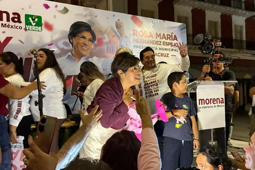 Imagen Se acaban años de atraco: Rosa María Hernández celebra virtual triunfo