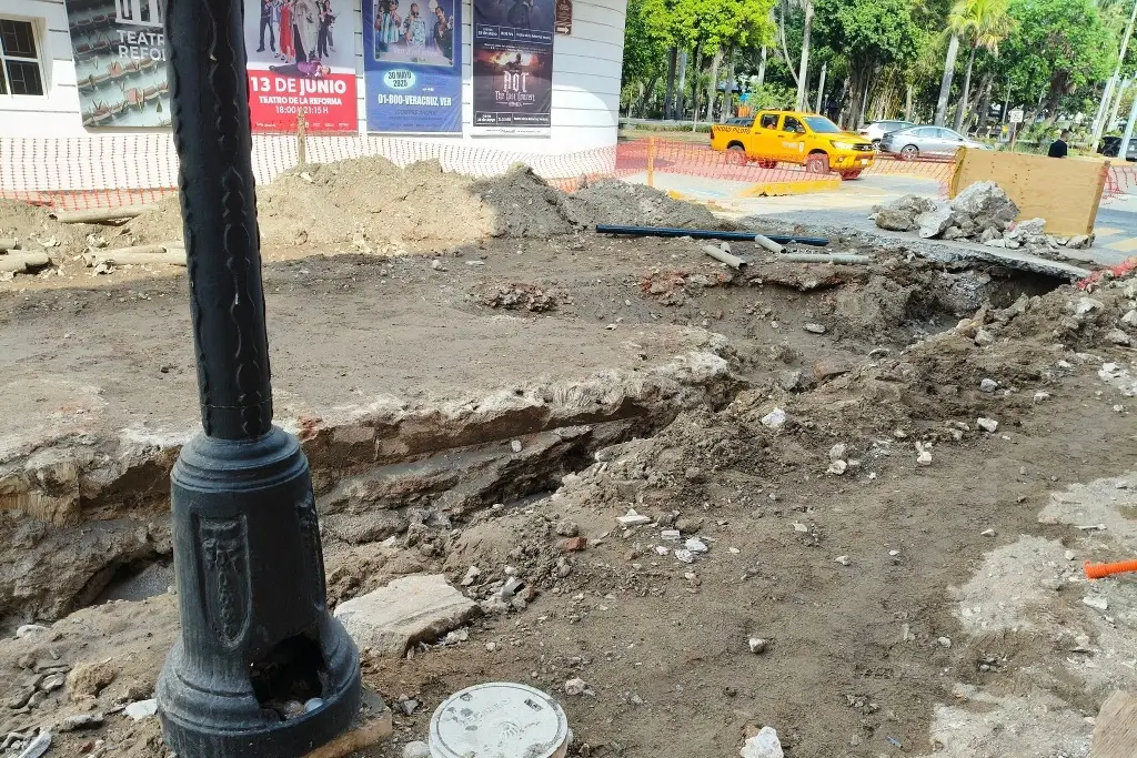 Imagen Descubren vestigios de cuarteles militares en centro de Veracruz