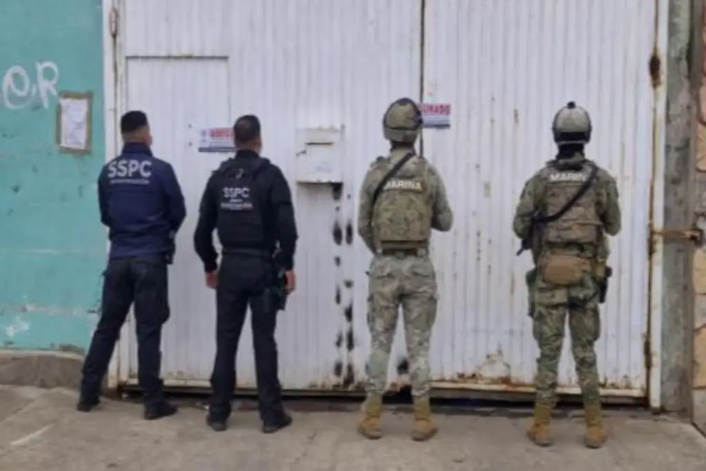 Imagen Aseguran bodega de almacenamiento de drogas sintéticas en Baja California