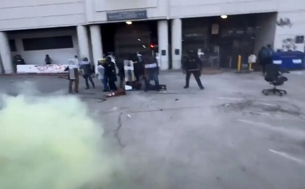 Imagen Realizan redada contra migrantes en Los Ángeles; reportan 45 detenidos (+Video)