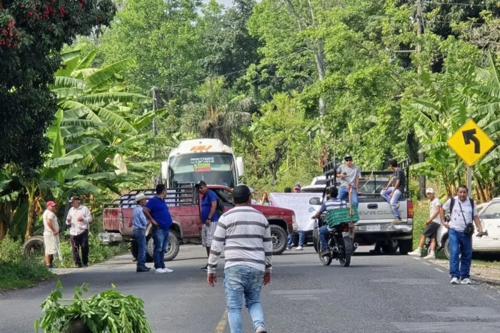 Imagen Productores bloquean carreteras federales en Veracruz; exigen reparación tras 20 años de abandono
