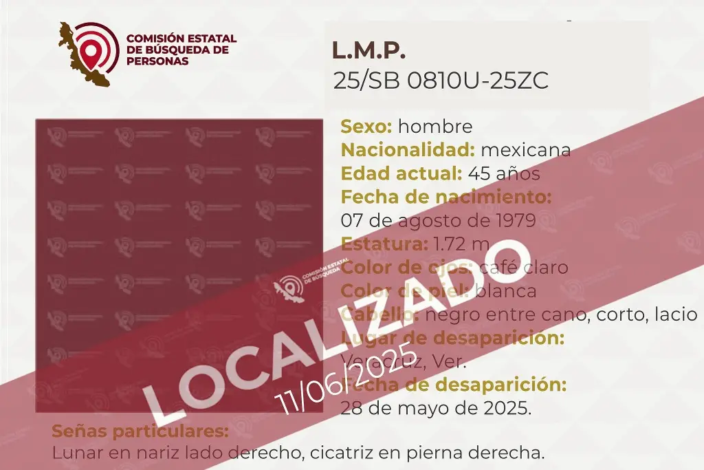 Imagen Localizan a hombre reportado como desaparecido en el puerto de Veracruz 