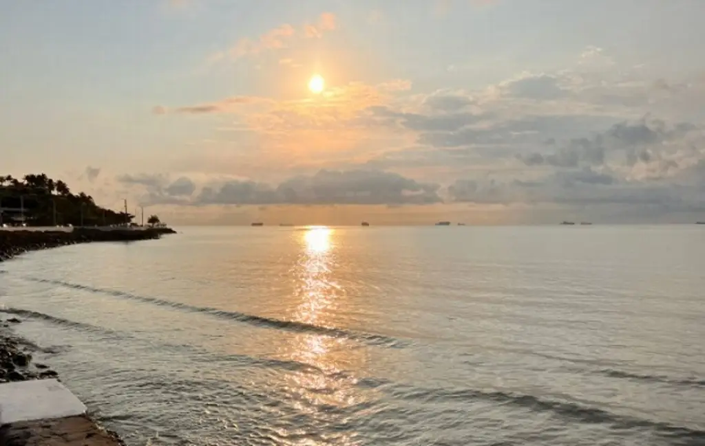 Imagen Veracruz amanece con ambiente caluroso; este es el pronóstico para hoy