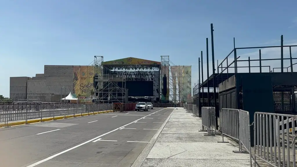Imagen Así se observa el bulevar Vicente Fox previo al Salsa Fest 2025