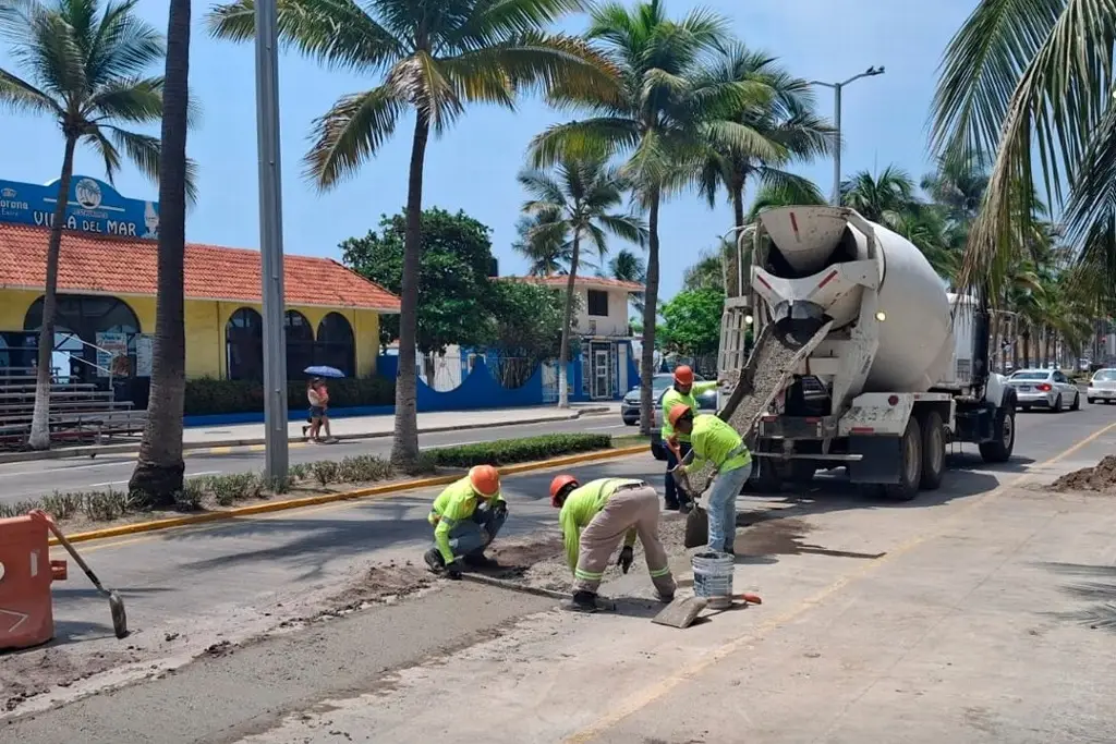Imagen Cierre parcial en bulevar de Veracruz por reposición de concreto