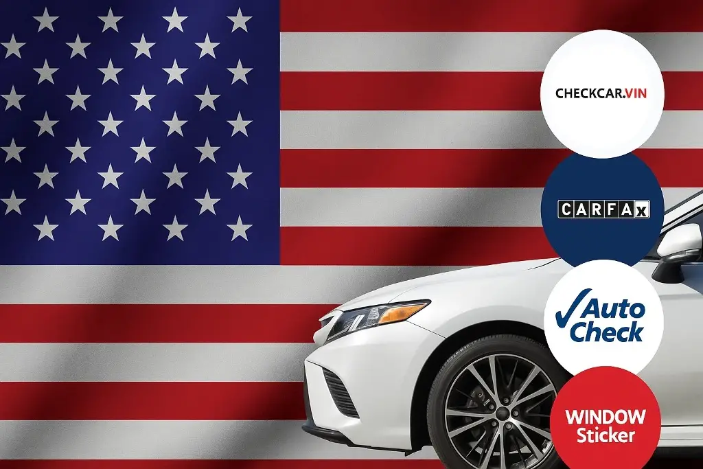 Imagen Cómo verificar el historial de un coche americano