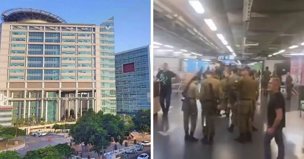 Imagen Israel habría pasado su cuartel general debajo de hospital; acusaba a Hamás de hacerlo