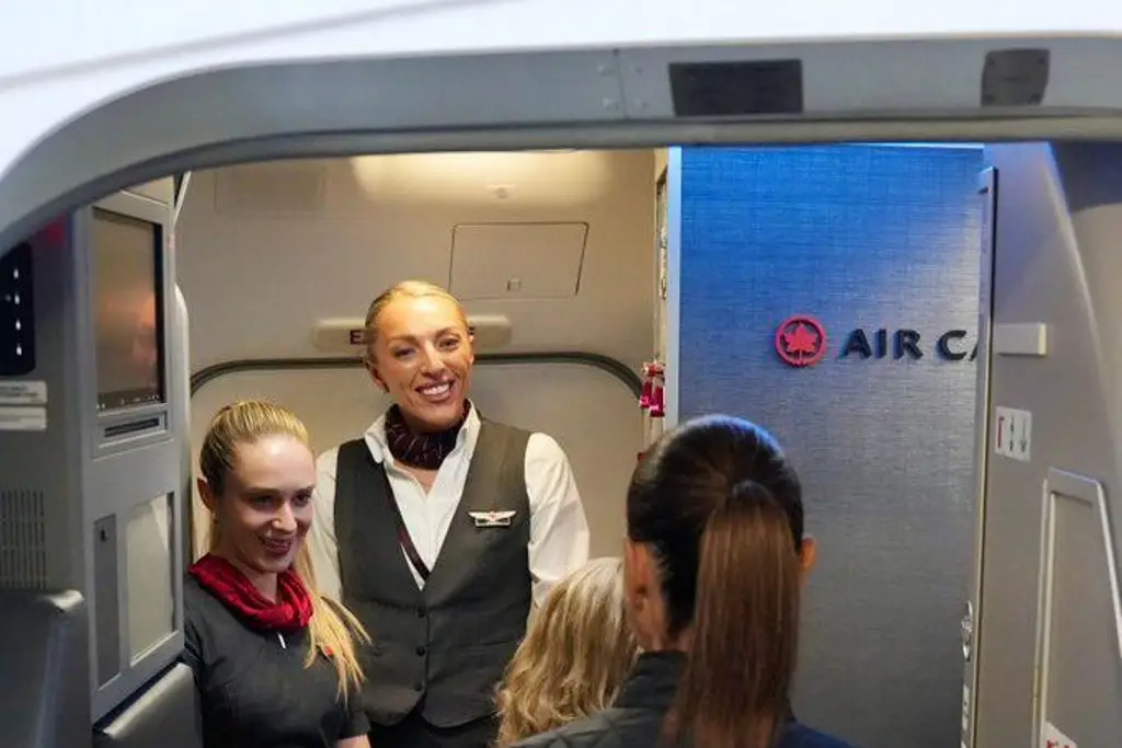 Imagen Aborda Sheinbaum vuelo comercial rumbo a Canadá para ir a Cumbre del G7
