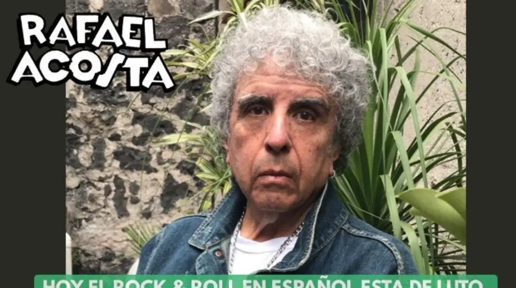 Imagen Fallece Rafael Acosta ícono del Rock and Roll en México