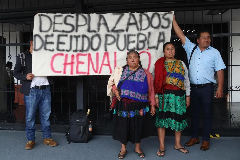 Imagen Indígenas desplazados en Chiapas exigen traslado tras 9 años de espera