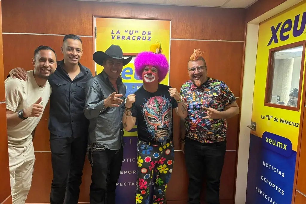 Imagen Platanito Show, Alma Sureña y Gato Ulacia visitan XEU e invitan a show de comedia en Veracruz 
