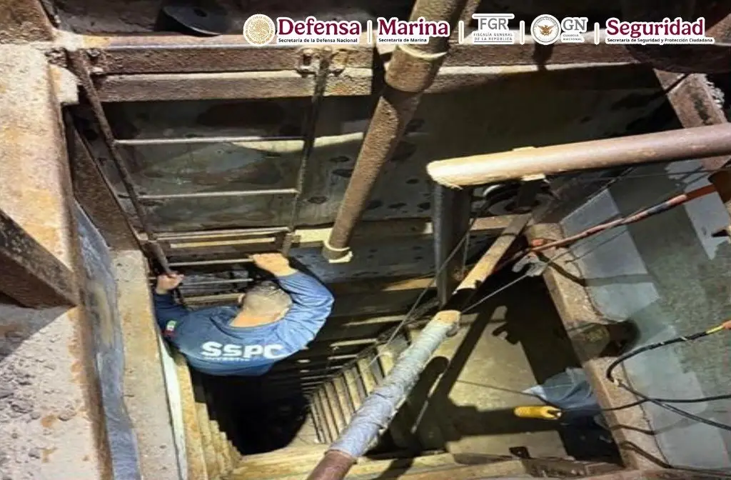 Imagen Descubren narcotúnel que conectaba con EU, en Tijuana (+Fotos)